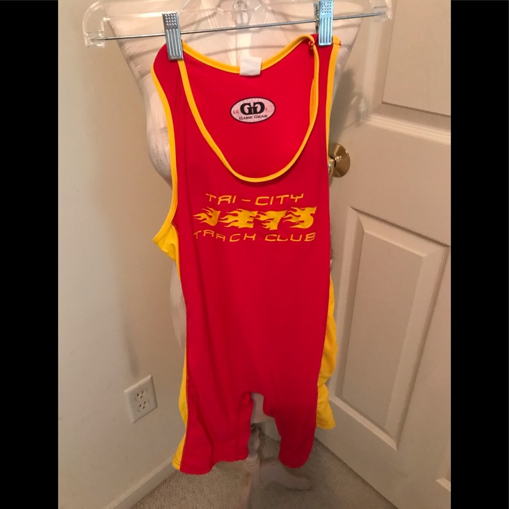 Game Gear Tri-City jets track singlet medium